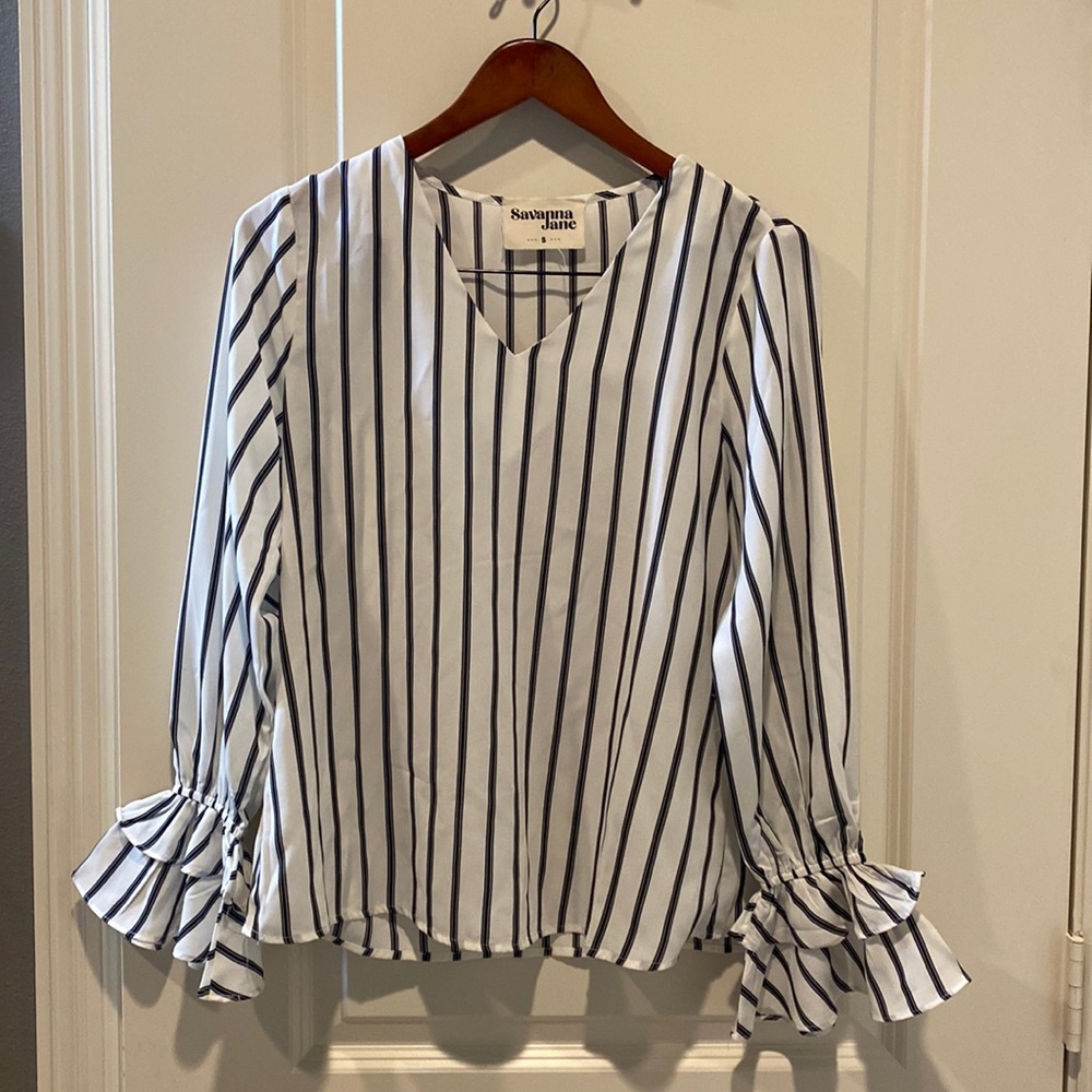 Striped Savana Jane blouse